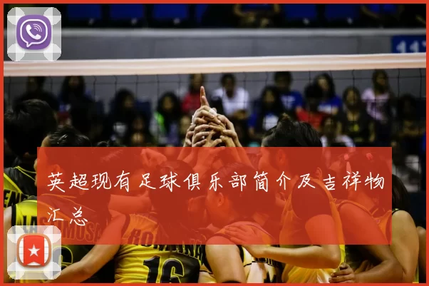 英超现有足球俱乐部简介及吉祥物汇总