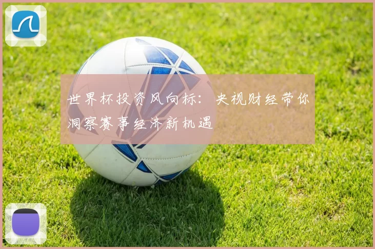 世界杯投资风向标：央视财经带你洞察赛事经济新机遇