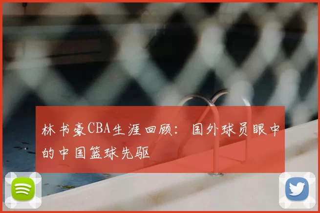 林书豪CBA生涯回顾：国外球员眼中的中国篮球先驱