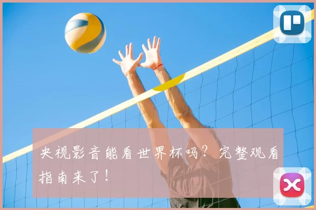央视影音能看世界杯吗？完整观看指南来了！